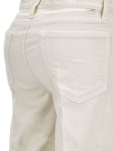 Mother The Twister Sneak Silk & Nylon White Jeans White