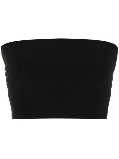 Norma Kamali Silk-Blend Sleeveless Top Black black