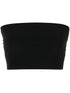 Norma Kamali Silk-Blend Sleeveless Top Black black