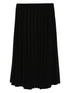 Norma Kamali Pleated midi skirt Black