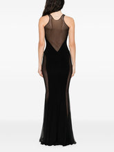 Norma Kamali Sleeveless Scoop-Neck Black Dress Black