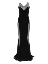 Norma Kamali Sleeveless Scoop-Neck Black Dress Black