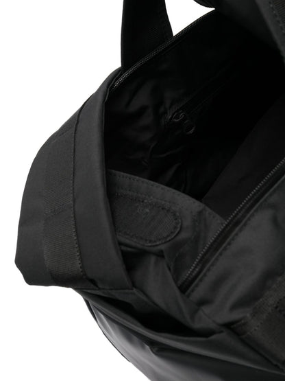 Adidas By Stella McCartney Spacious Silk &amp; Nylon Logo Gym Bag Black