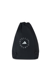 Adidas By Stella McCartney Logo-print backpack BLACK