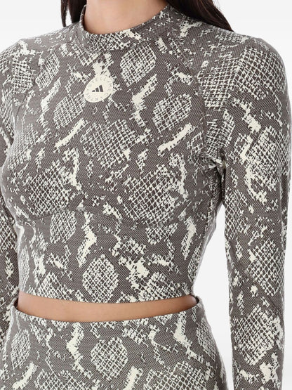 Adidas By Stella McCartney Logo top Beige