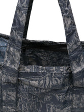 Adidas By Stella McCartney Foldable Crocodile-Print Tote Bag Black