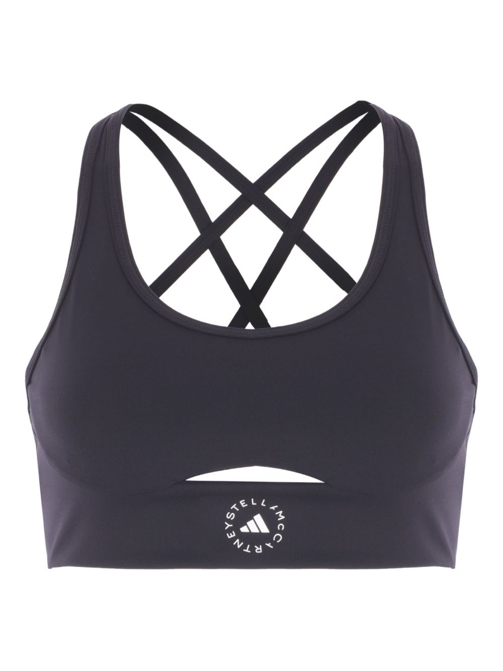 Adidas By Stella McCartney Underwired Performance Sports Bra Black Black