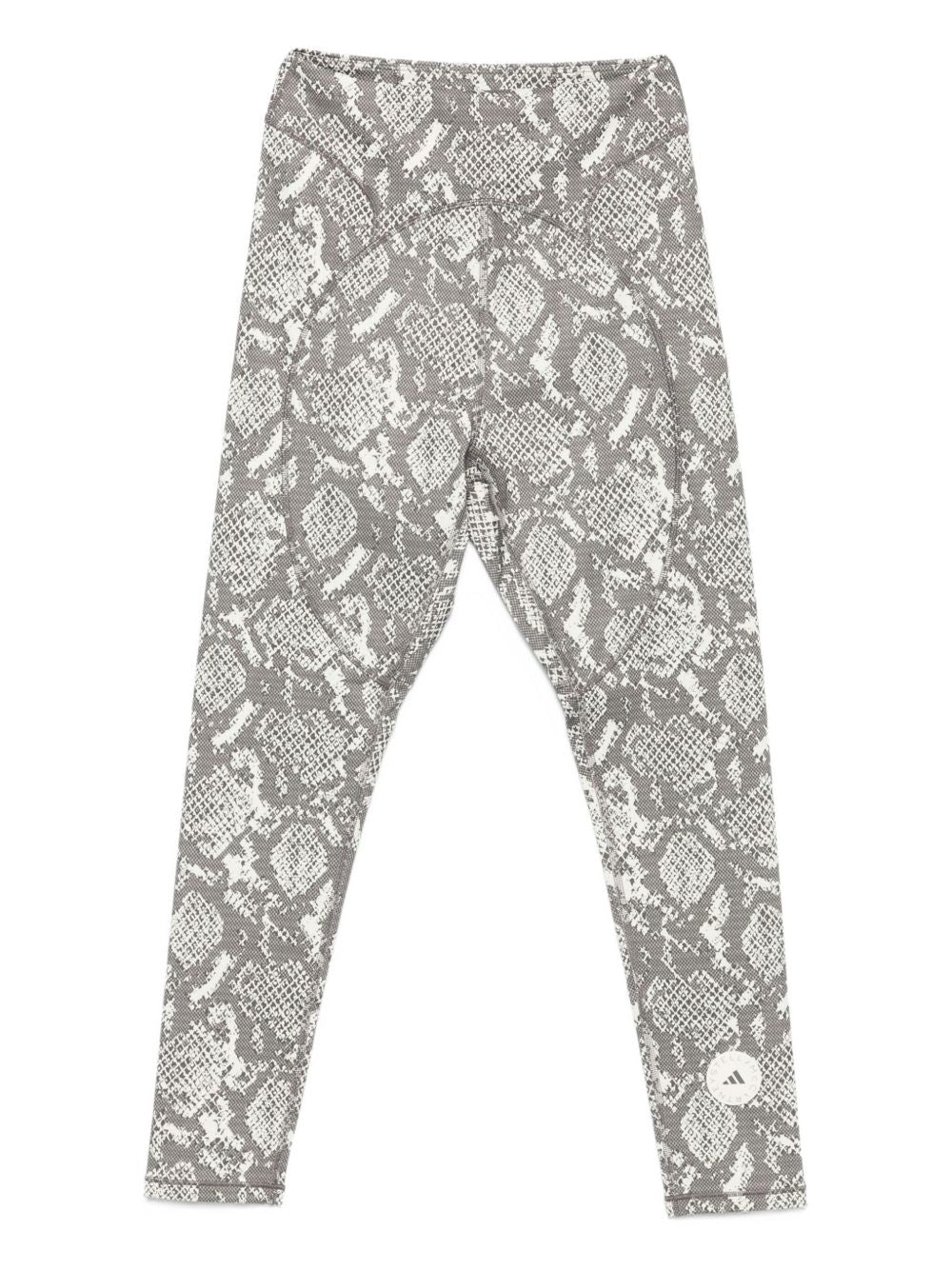 Adidas By Stella McCartney ankle length Printed leggings Grey