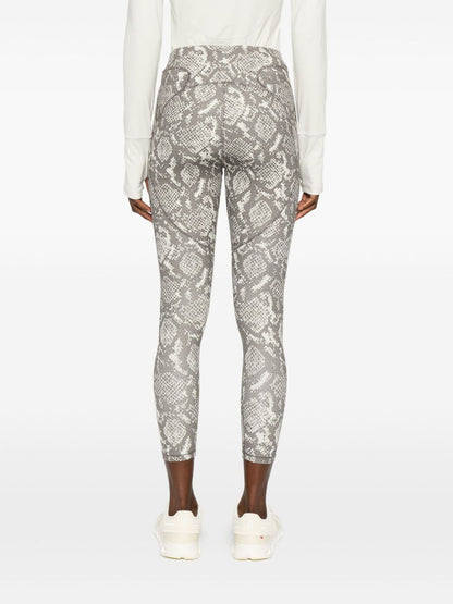 Adidas By Stella McCartney ankle length Printed leggings Grey