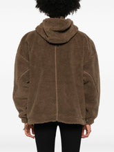Adidas By Stella McCartney Hooded Recycled-Polyester Track Top Brown brown