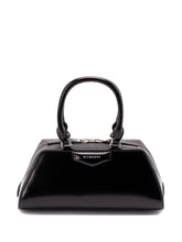 Givenchy Antigona East West Small Leather Shoulder Bag Black
