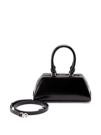 Givenchy Antigona East West Small Leather Shoulder Bag Black