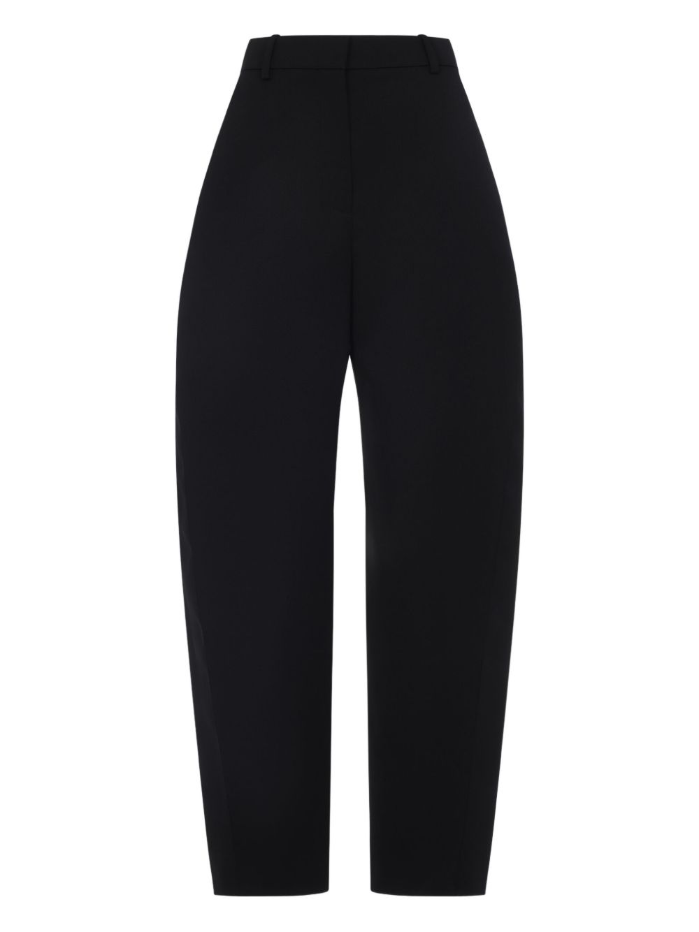 Givenchy High-Waisted Wool Tailored Trousers Black Black
