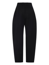 Givenchy High-Waisted Wool Tailored Trousers Black Black
