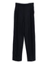 Emporio Armani Checked Wool Trousers Blue