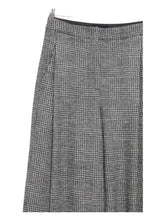 Emporio Armani High-Waisted Wool-Blend Trousers Grey