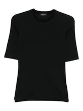 Fabiana Filippi Cotton Crewneck Sweater Black