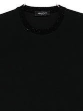 Fabiana Filippi Cotton Crewneck Sweater Black