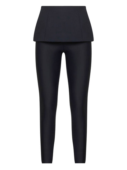 Diesel High-Waisted Basque Trousers Black black