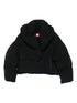 Diesel Quilted Cropped Down Jacket Black Black