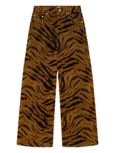 GANNI Cotton Baggy Jeans Brown