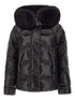 Peuterey Long Puffer Jacket in Black Black