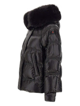 Peuterey Long Puffer Jacket in Black Black