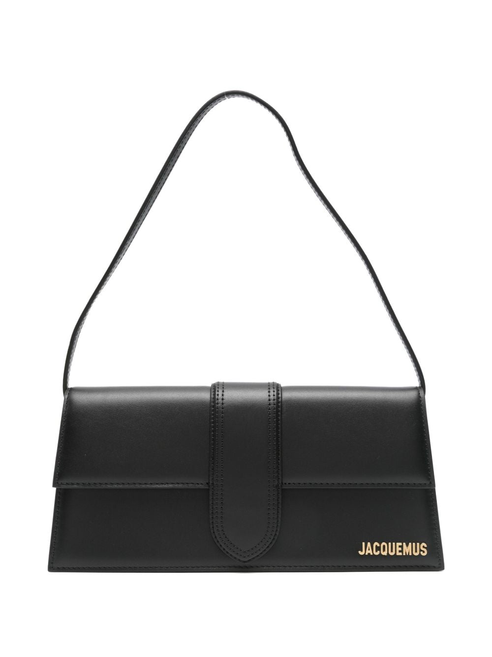 JACQUEMUS Le Bambino Long Shoulder Bag in Black