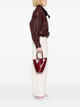 Jacquemus Le Petit Bambola Bordeaux Leather Bucket Shoulder Bag Bordeaux