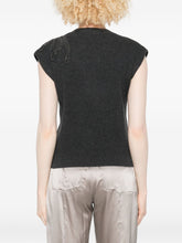 Brunello Cucinelli Ribbed Cashmere Sleeveless Tank Top Black Black