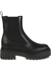 Hogan Pre Platform Leather Chelsea Boots Black