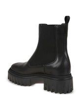 Hogan Pre Platform Leather Chelsea Boots Black