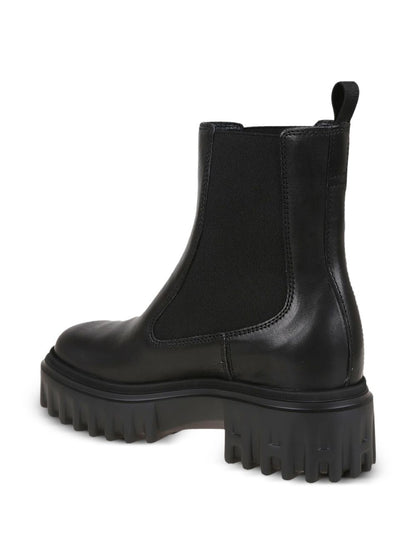 Hogan Pre Platform Leather Chelsea Boots Black
