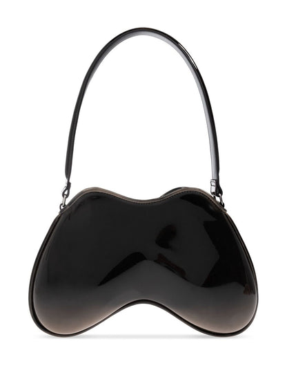 Diesel Double-D Shoulder Bag Black Black