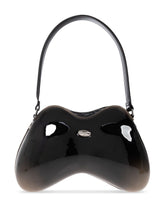 Diesel Double-D Shoulder Bag Black Black