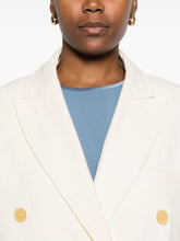 Forte Forte Double-Breasted Wool-Blend Jacket Beige Beige