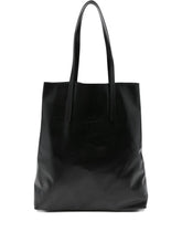 Forte Forte Large Leather Tote Bag Black