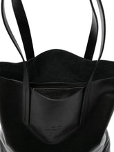 Forte Forte Large Leather Tote Bag Black