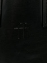 Forte Forte Large Leather Tote Bag Black