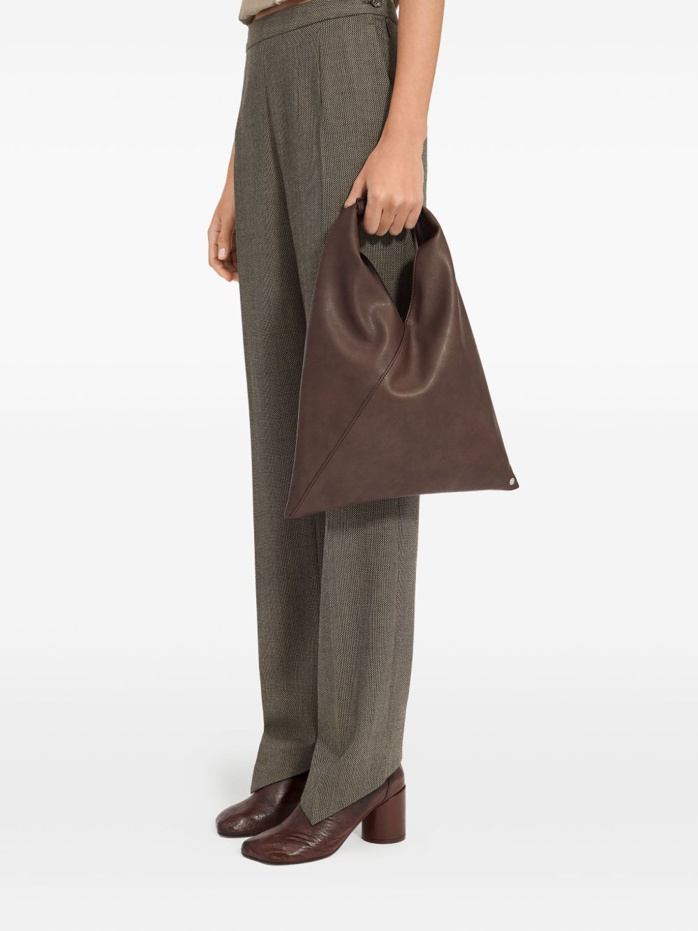 MM6 Maison Margiela Japanese Small Handbag in Brown brown