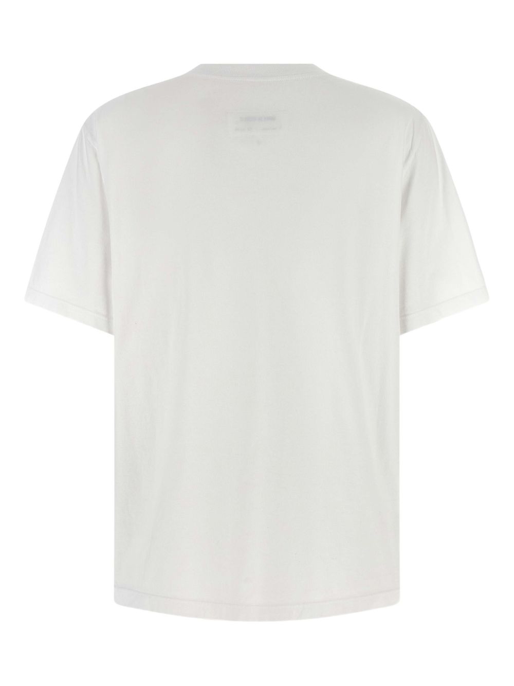 MM6 Maison Margiela Crew Neck White Cotton T-shirt White