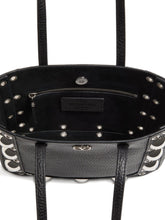 Valentino Garavani Nellcôte Mini Grainy Calfskin Shopping Bag Black