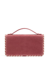 Valentino Garavani VLogo Signature Velvet Wallet on Chain Clutch Powder