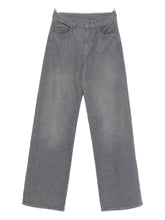 Emporio Armani Grey Medium Waist Straight-Leg Jeans Grey