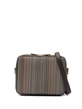 Paul Smith Multi-Stripe Shoulder Bag Brown MultiColour
