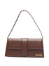 Jacquemus Le Bambino Long Chocolate Brown Shoulder Bag Brown