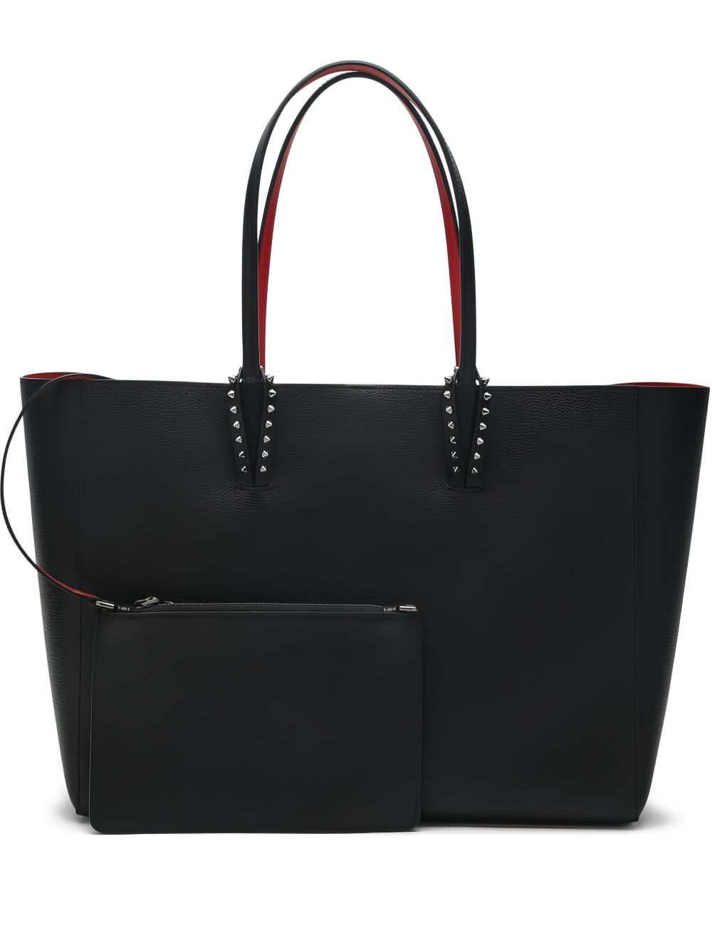 Christian Louboutin Cabata Large Leather Tote Bag Black black