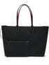 Christian Louboutin Cabata Large Leather Tote Bag Black black