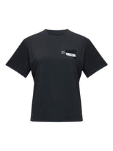 MM6 Maison Margiela Short-Sleeve Cotton Jersey T-shirt Black Black