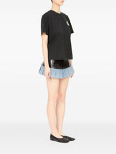MM6 Maison Margiela Short-Sleeve Cotton Jersey T-shirt Black Black